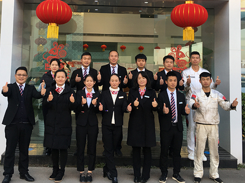 涼山州寶馳汽車銷售服務(wù)有限公司合影